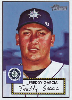 2001 Topps Heritage #254 Freddy Garcia Front