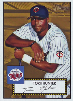 2001 Topps Heritage #257 Torii Hunter Front