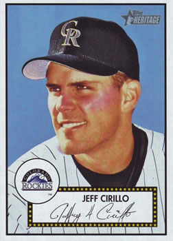 2001 Topps Heritage #260 Jeff Cirillo Front