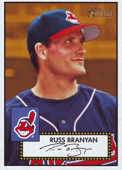 2001 Topps Heritage #263 Russell Branyan Front