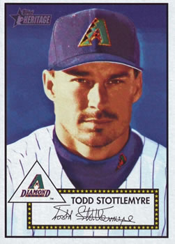 2001 Topps Heritage #268 Todd Stottlemyre Front
