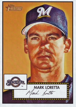 2001 Topps Heritage #269 Mark Loretta Front