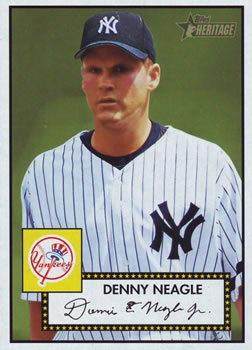 2001 Topps Heritage #275 Denny Neagle Front