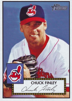 2001 Topps Heritage #277 Chuck Finley Front