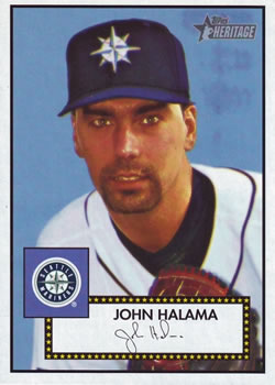 2001 Topps Heritage #289 John Halama Front