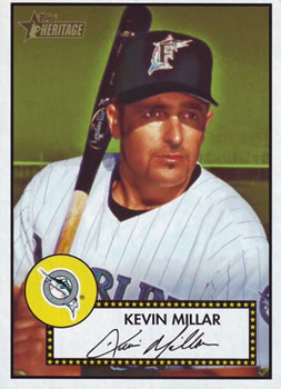 2001 Topps Heritage #298 Kevin Millar Front