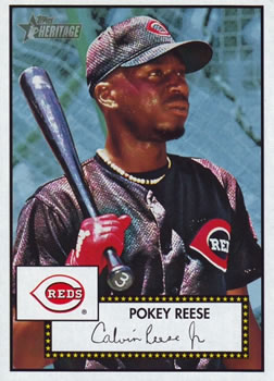 2001 Topps Heritage #308 Pokey Reese Front