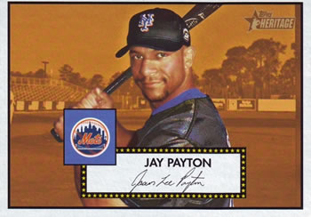2001 Topps Heritage #312 Jay Payton Front