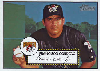 2001 Topps Heritage #321 Francisco Cordova Front