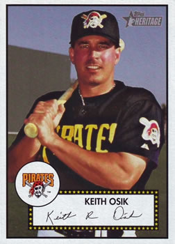 2001 Topps Heritage #325 Keith Osik Front