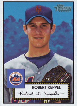 2001 Topps Heritage #326 Bob Keppel Front