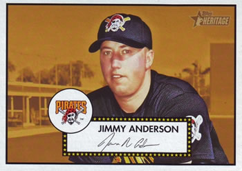 2001 Topps Heritage #335 Jimmy Anderson Front