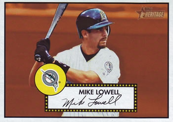 2001 Topps Heritage #346 Mike Lowell Front