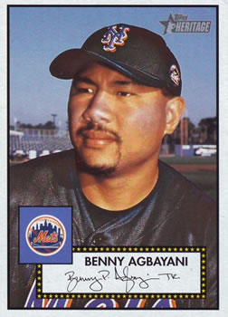 2001 Topps Heritage #349 Benny Agbayani Front