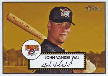 2001 Topps Heritage #356 John Vander Wal Front
