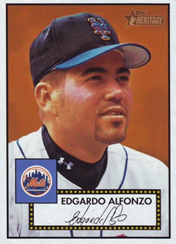 2001 Topps Heritage #358 Edgardo Alfonzo Front