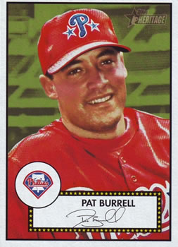 2001 Topps Heritage #364 Pat Burrell Front