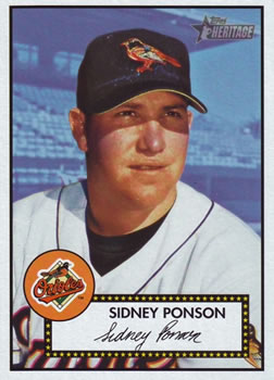 2001 Topps Heritage #368 Sidney Ponson Front