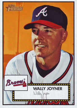 2001 Topps Heritage #36 Wally Joyner Front