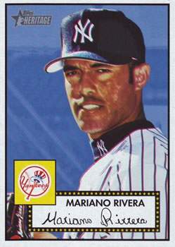 2001 Topps Heritage #39 Mariano Rivera Front