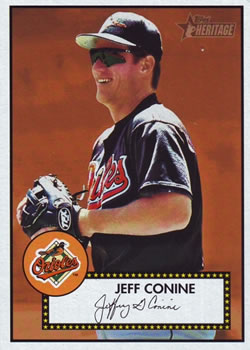 2001 Topps Heritage #401 Jeff Conine Front