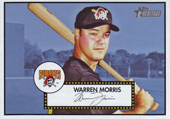 2001 Topps Heritage #407 Warren Morris Front