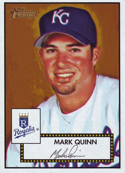 2001 Topps Heritage #44 Mark Quinn Front