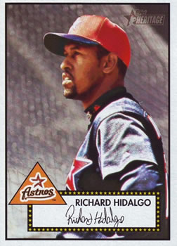 2001 Topps Heritage #50 Richard Hidalgo Front