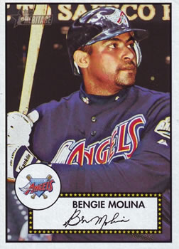 2001 Topps Heritage #61 Bengie Molina Front