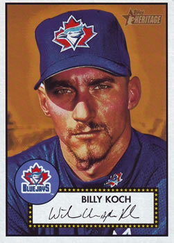 2001 Topps Heritage #64 Billy Koch Front