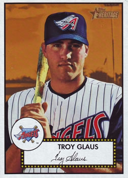 2001 Topps Heritage #65 Troy Glaus Front