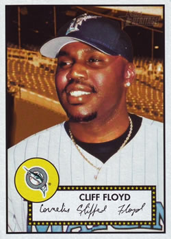 2001 Topps Heritage #66 Cliff Floyd Front