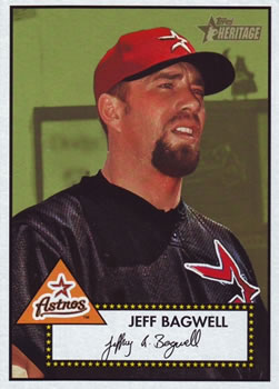 2001 Topps Heritage #68 Jeff Bagwell Front