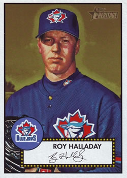 2001 Topps Heritage #75 Roy Halladay Front