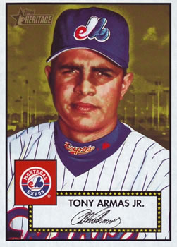 2001 Topps Heritage #84 Tony Armas Jr. Front