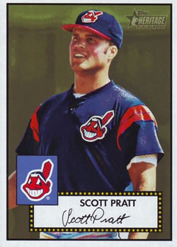 2001 Topps Heritage #93 Scott Pratt Front