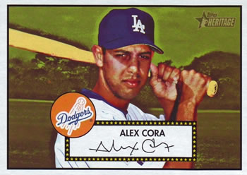 2001 Topps Heritage #94 Alex Cora Front