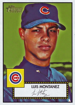 2001 Topps Heritage #95 Lou Montanez Front
