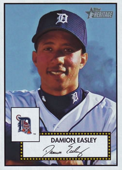 2001 Topps Heritage #98 Damion Easley Front