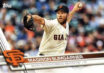 2017 Topps National League Standouts #NL-5 Madison Bumgarner Front