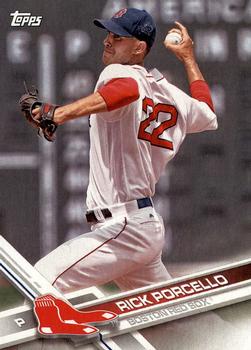 2017 Topps Boston Red Sox #BOS-11 Rick Porcello Front