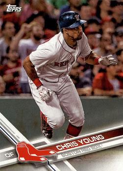 2017 Topps Boston Red Sox #BOS-14 Chris Young Front