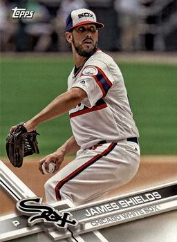 2017 Topps Chicago White Sox #CHW-6 James Shields Front