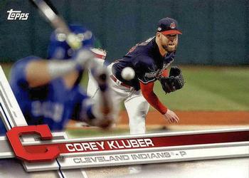 2017 Topps Cleveland Indians #CLE-9 Corey Kluber Front