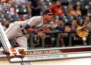 2017 Topps Houston Astros #HOU-9 Yulieski Gurriel Front
