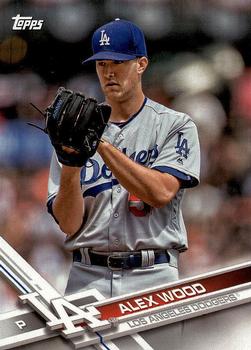 2017 Topps Los Angeles Dodgers #LAD-3 Alex Wood Front