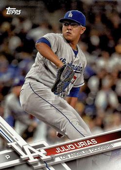 2017 Topps Los Angeles Dodgers #LAD-10 Julio Urias Front