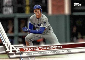 2017 Topps Los Angeles Dodgers #LAD-12 Trayce Thompson Front