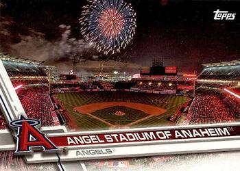 2017 Topps Los Angeles Angels #ANG-7 Angel Stadium of Anaheim Front