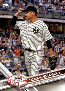 2017 Topps New York Yankees #NYY-6 Masahiro Tanaka Front